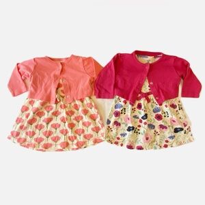 Bundle of 2 Touched by Nature Dresses - Size 6-9 mo